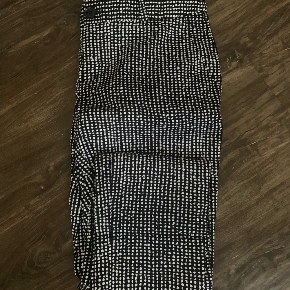 Banana Republic Polka Dot Skinny Slacks